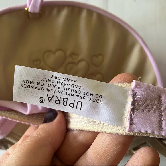 Upbra Push-up‎ Bikini top Lavender 36D - Picture 5 of 9